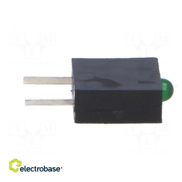 LED | horizontal,in housing | green | 1.8mm | No.of diodes: 1 | 20mA image 7