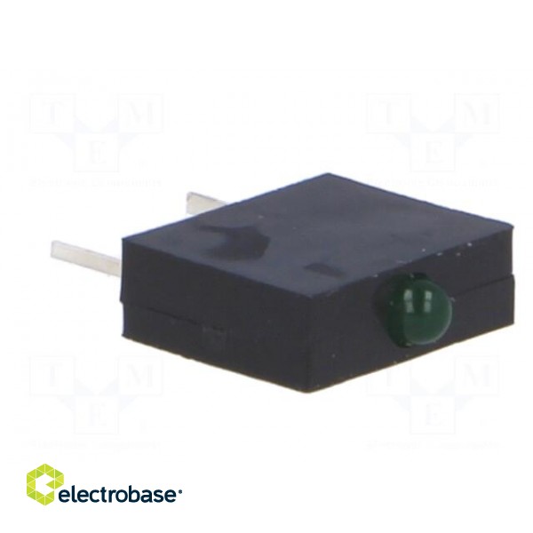 LED | horizontal,in housing | green | 1.8mm | No.of diodes: 1 | 20mA image 8
