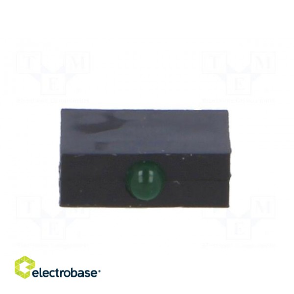 LED | horizontal,in housing | green | 1.8mm | No.of diodes: 1 | 20mA image 9
