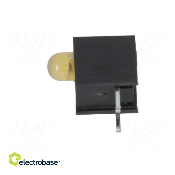 LED | in housing | amber | 3mm | No.of diodes: 1 | 20mA | 80° | 1.6÷2.6V image 5