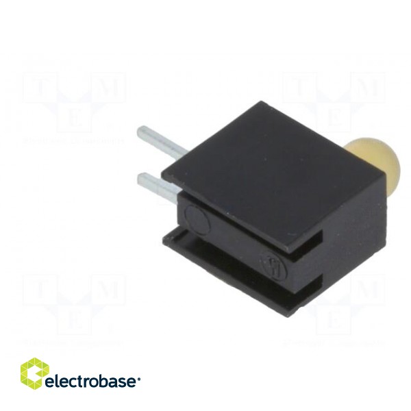 LED | in housing | amber | 3mm | No.of diodes: 1 | 20mA | 80° | 1.6÷2.6V image 8