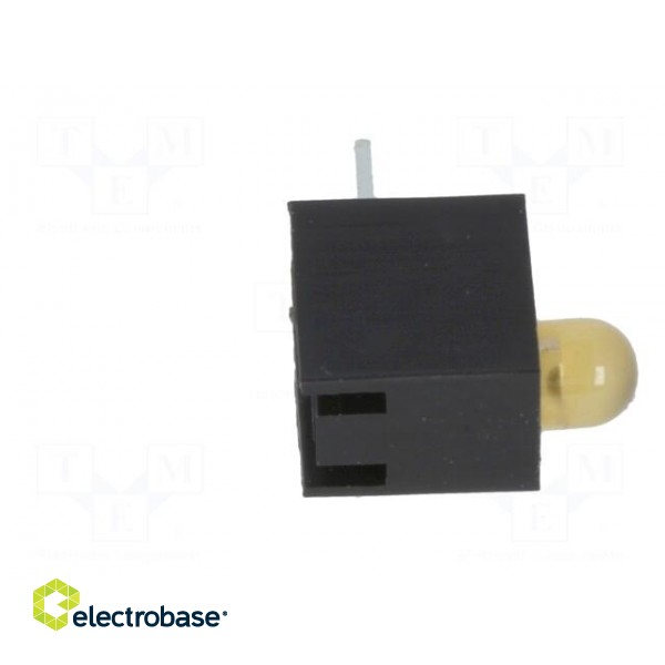 LED | in housing | amber | 3mm | No.of diodes: 1 | 20mA | 80° | 1.6÷2.6V image 9