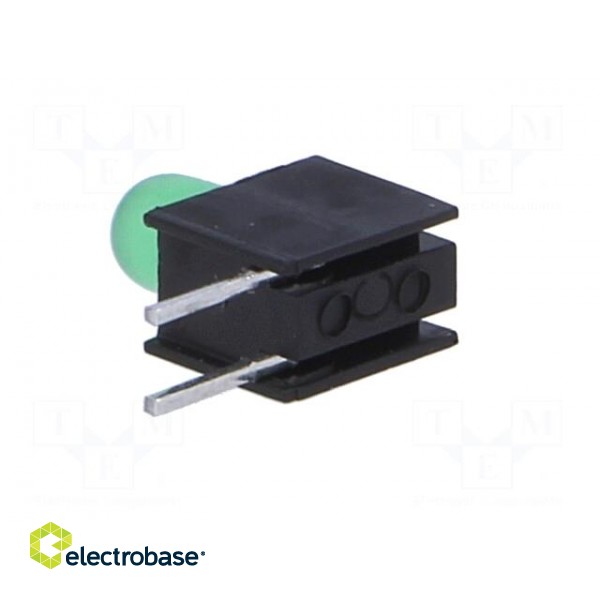LED | in housing | green | 3.4mm | No.of diodes: 1 | 20mA | 60° | 2.2÷2.5V image 4