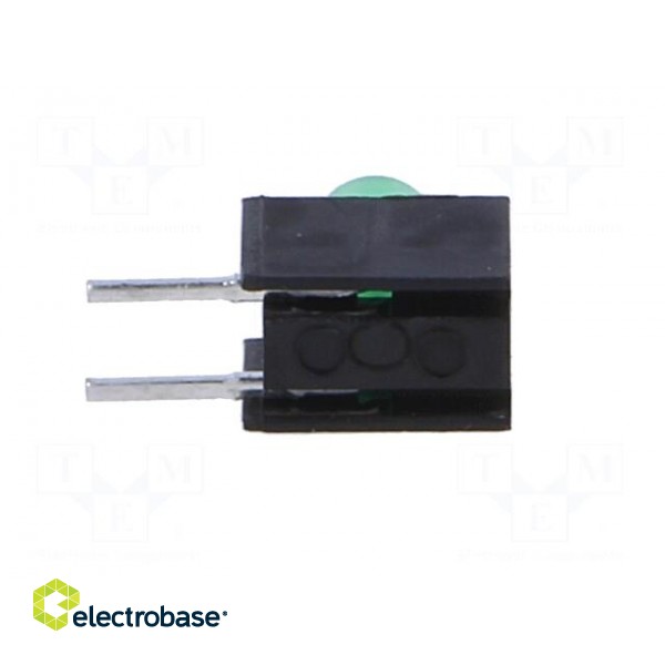 LED | in housing | green | 3.4mm | No.of diodes: 1 | 20mA | 60° | 2.2÷2.5V image 5