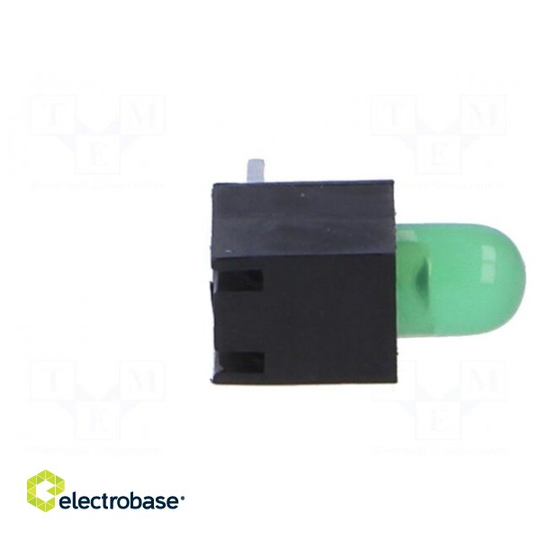 LED | in housing | green | 3.4mm | No.of diodes: 1 | 20mA | 60° | 2.2÷2.5V image 7