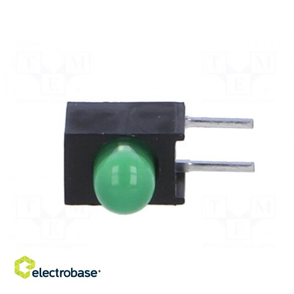 LED | in housing | green | 3.4mm | No.of diodes: 1 | 20mA | 60° | 2.2÷2.5V image 9