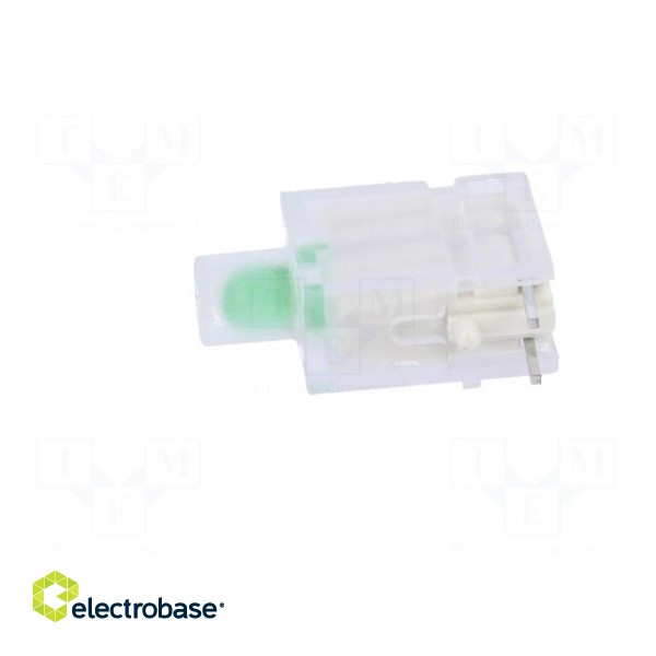 LED | in housing | green | 3.9mm | No.of diodes: 1 paveikslėlis 3