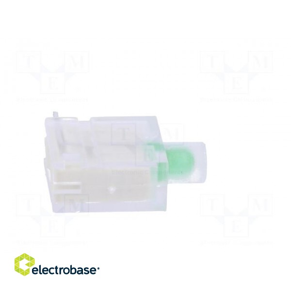 LED | in housing | green | 3.9mm | No.of diodes: 1 paveikslėlis 7