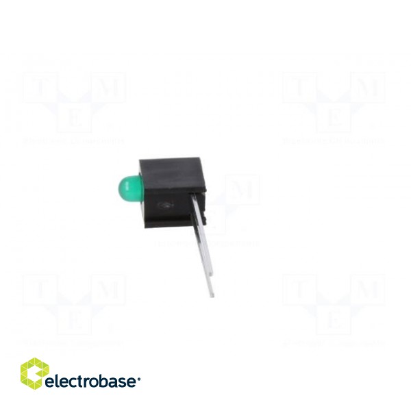 LED | in housing | green | 3mm | No.of diodes: 1 | 10mA | 60° | 1.5÷2.7V image 9
