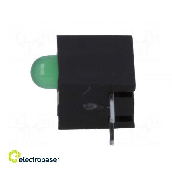 LED | in housing | green | 3mm | No.of diodes: 1 | 20mA | 40° | 2.2÷2.5V image 3