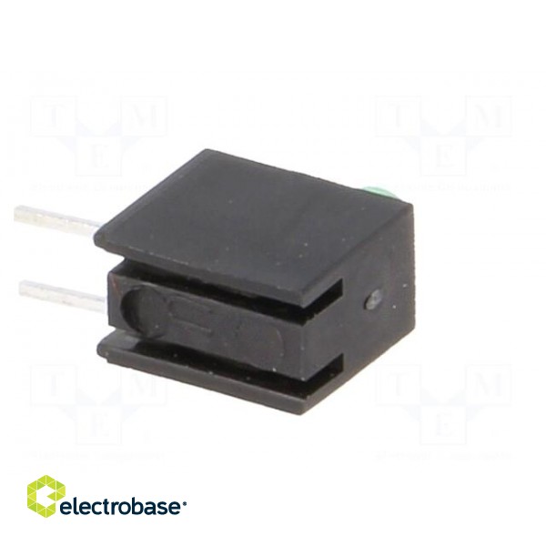 LED | in housing | green | 3mm | No.of diodes: 1 | 20mA | 40° | 2.2÷2.5V image 6