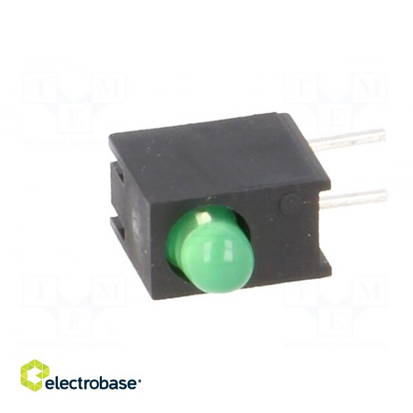 LED | in housing | green | 3mm | No.of diodes: 1 | 20mA | 40° | 2.2÷2.5V image 9