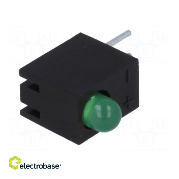 LED | in housing | green | 3mm | No.of diodes: 1 | 20mA | 40° | 2.2÷2.5V image 8