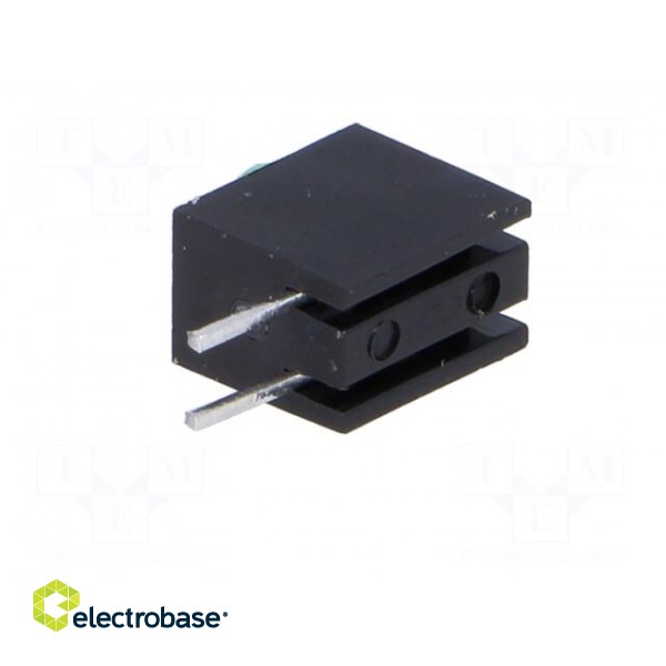 LED | in housing | green | 3mm | No.of diodes: 1 | 20mA | 60° | 2.2÷2.5V image 4