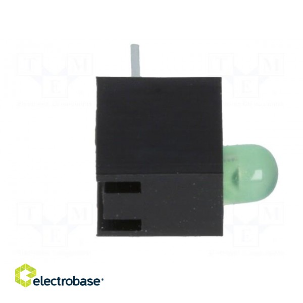 LED | in housing | green | 3mm | No.of diodes: 1 | 20mA | 80° | 1.6÷2.6V image 9