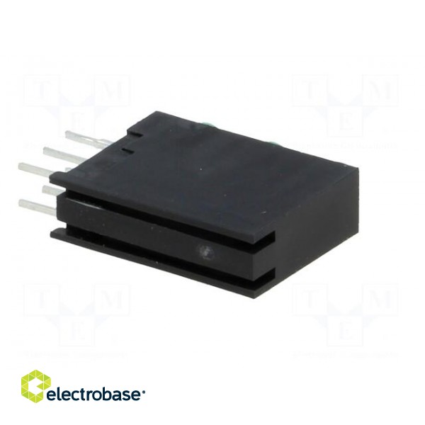 LED | in housing | green | 3mm | No.of diodes: 3 | 20mA | 40° | 2.2÷2.5V image 6