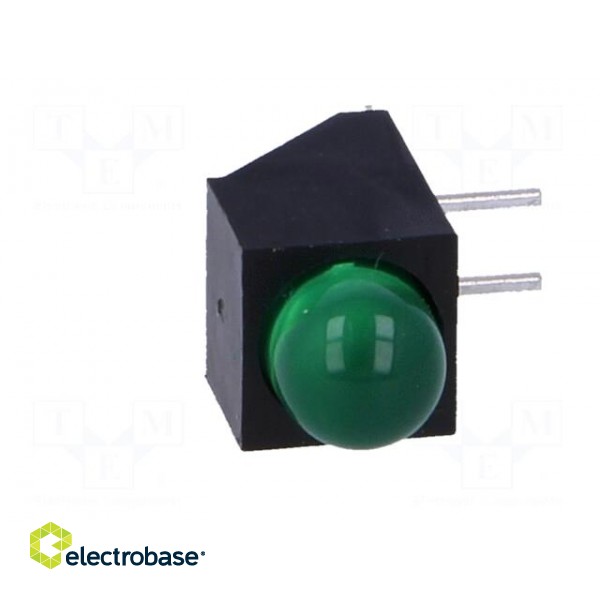 LED | in housing | green | 5mm | No.of diodes: 1 | 20mA | 60° | 2.2÷2.5V image 9