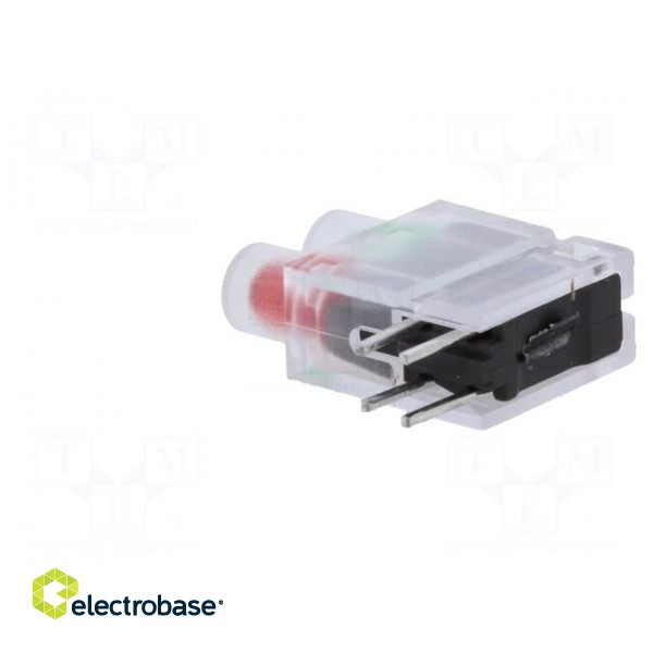 LED | in housing | green/red | 3.9mm | No.of diodes: 2 | 20mA | 40° paveikslėlis 4