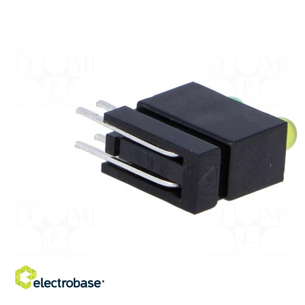 LED | in housing | green,yellow | 3mm | No.of diodes: 2 | 20mA image 6
