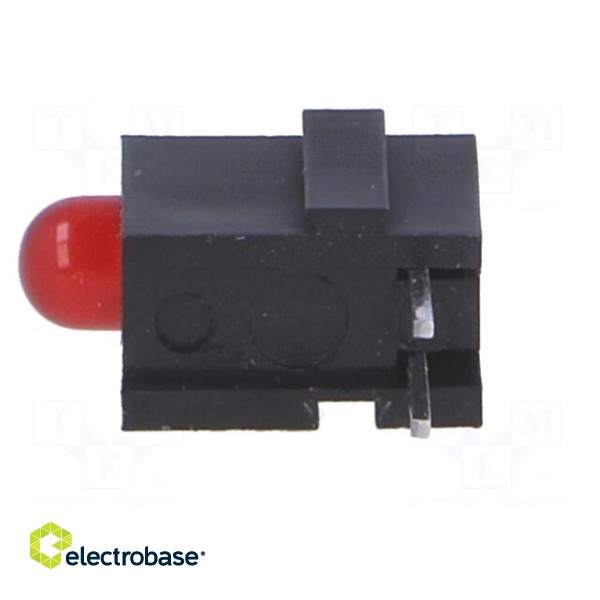 LED | in housing | red | 3.4mm | No.of diodes: 1 | 20mA | 60° | 2÷2.5V image 3