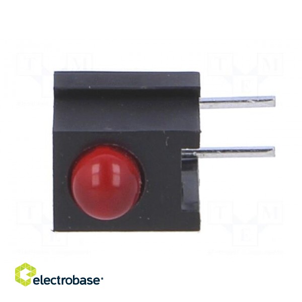 LED | in housing | red | 3.4mm | No.of diodes: 1 | 20mA | 60° | 2÷2.5V image 9