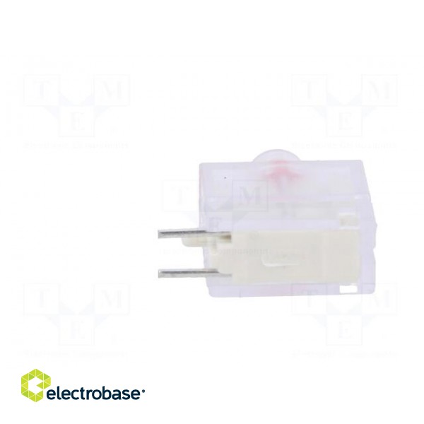 LED | in housing | red | 3.9mm | No.of diodes: 1 | Lens: diffused,red фото 5