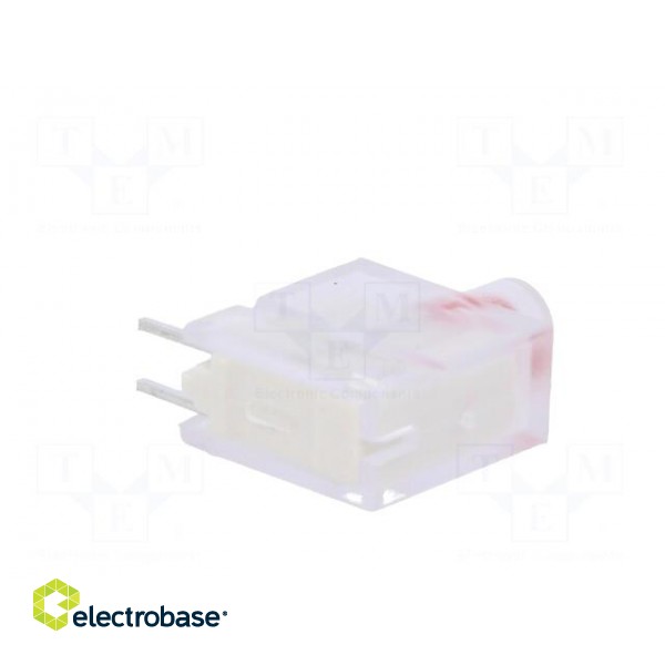 LED | in housing | red | 3.9mm | No.of diodes: 1 | Lens: diffused,red фото 6