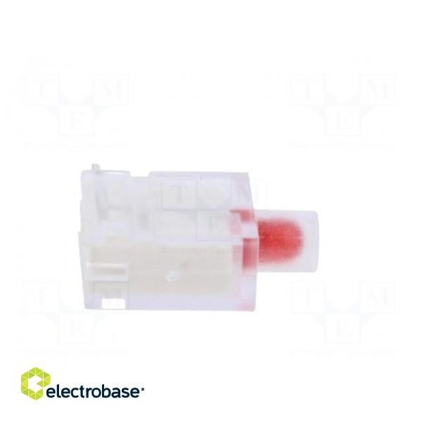 LED | in housing | red | 3.9mm | No.of diodes: 1 | Lens: diffused,red image 7