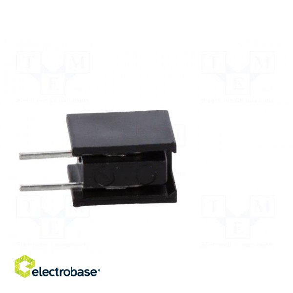 LED | in housing | red | 3mm | No.of diodes: 1 | 10mA | Lens: diffused,red paveikslėlis 5