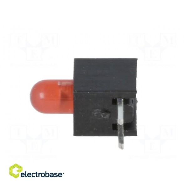 LED | in housing | red | 3mm | No.of diodes: 1 | 20mA | Lens: diffused | 30° image 5