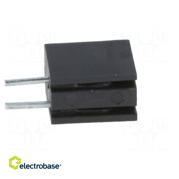 LED | in housing | red | 3mm | No.of diodes: 1 | 20mA | Lens: diffused,red paveikslėlis 7