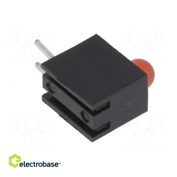 LED | in housing | red | 3mm | No.of diodes: 1 | 20mA | Lens: diffused,red image 8