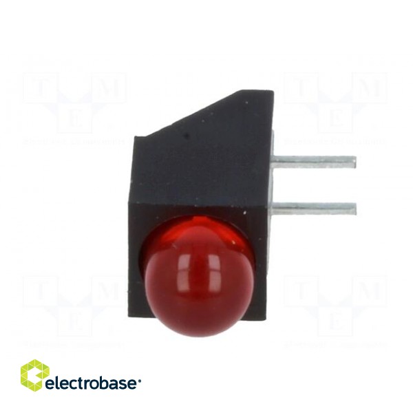 LED | in housing | red | 5mm | No.of diodes: 1 | 20mA | Lens: diffused,red image 9