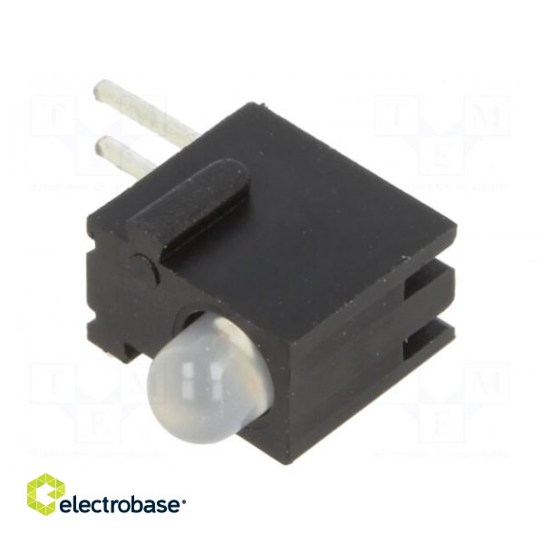 LED | in housing | red,green | 3mm | No.of diodes: 1 | 20mA | 45° | 30mcd