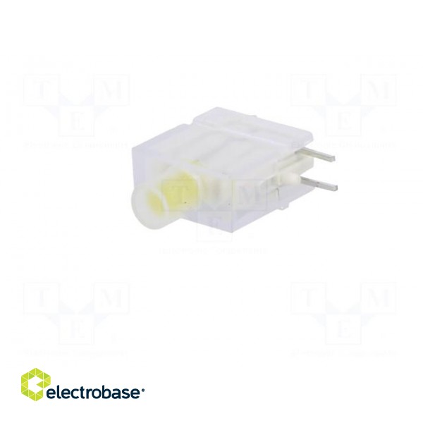 LED | in housing | yellow | 3.9mm | No.of diodes: 1 paveikslėlis 2