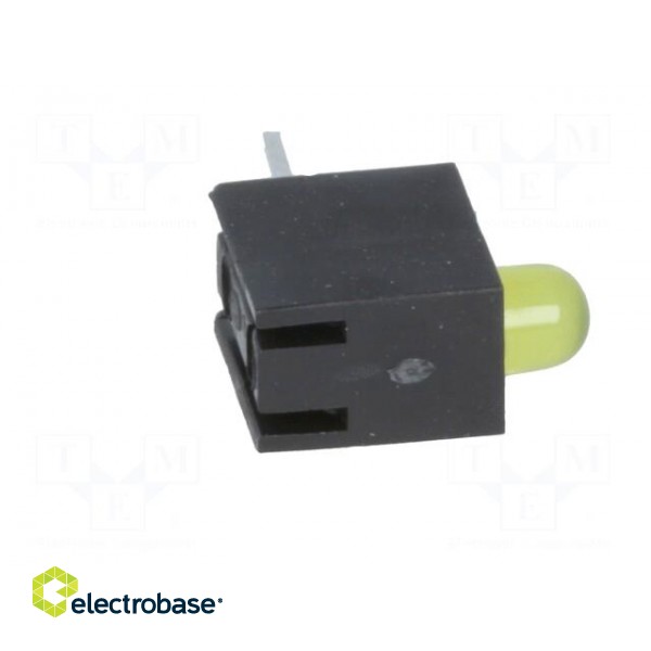 LED | in housing | yellow | 3mm | No.of diodes: 1 | 20mA | 40° | 2.1÷2.5V image 9