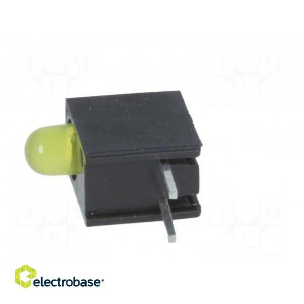 LED | in housing | yellow | 3mm | No.of diodes: 1 | 20mA | 40° | 2.1÷2.5V image 5