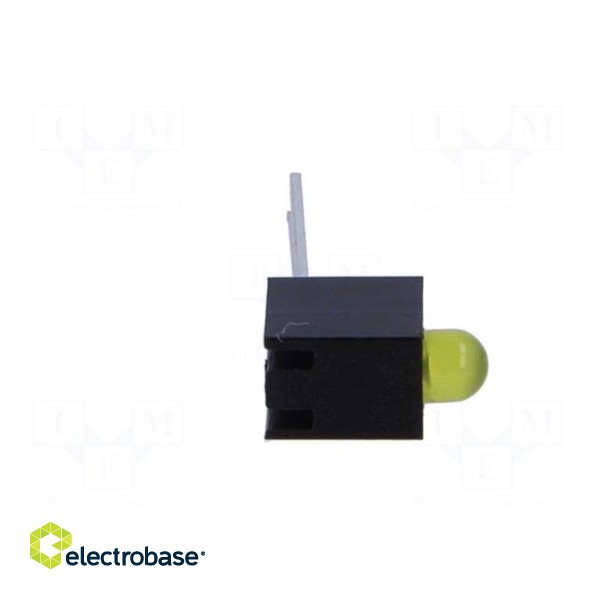 LED | in housing | yellow | 3mm | No.of diodes: 1 | 20mA | 60° | 2.1÷2.5V image 7