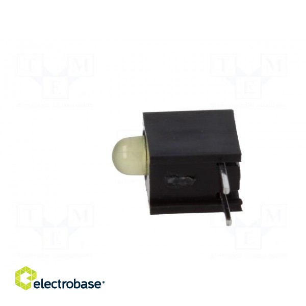 LED | in housing | yellow | 3mm | No.of diodes: 1 | 2mA | 50° | 1.8÷2.5V image 3
