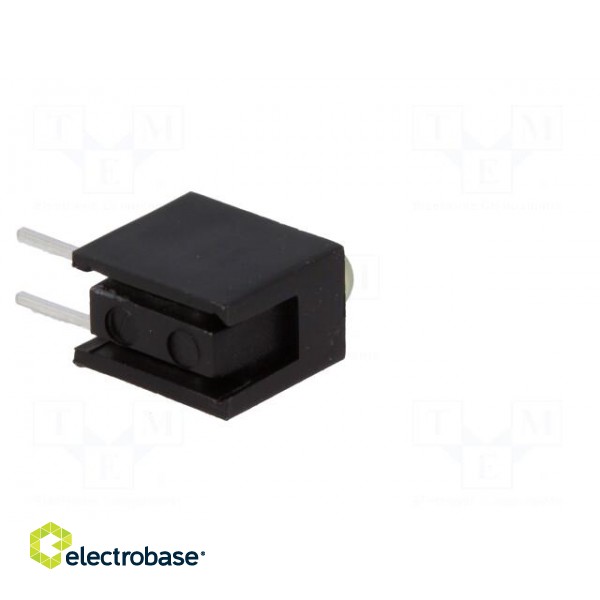 LED | in housing | yellow | 3mm | No.of diodes: 1 | 2mA | 50° | 1.8÷2.5V image 6