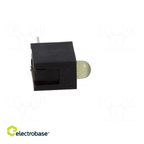 LED | in housing | yellow | 3mm | No.of diodes: 1 | 2mA | 50° | 1.8÷2.5V image 7