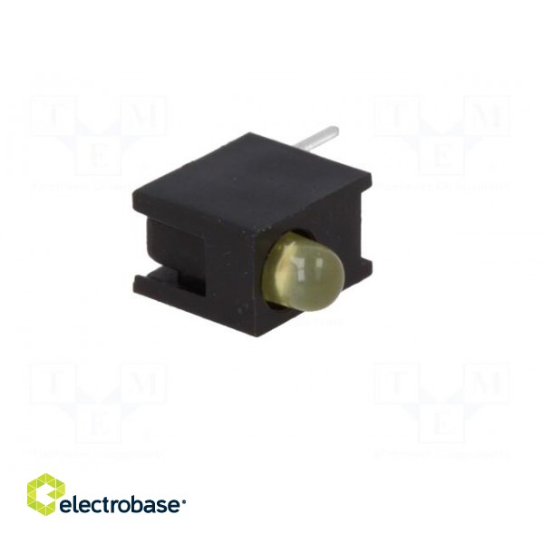 LED | in housing | yellow | 3mm | No.of diodes: 1 | 2mA | 50° | 1.8÷2.5V image 8