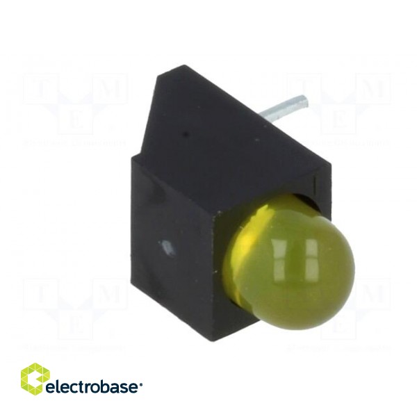 LED | in housing | yellow | 5mm | No.of diodes: 1 | 20mA | 60° | 2.1÷2.5V image 8