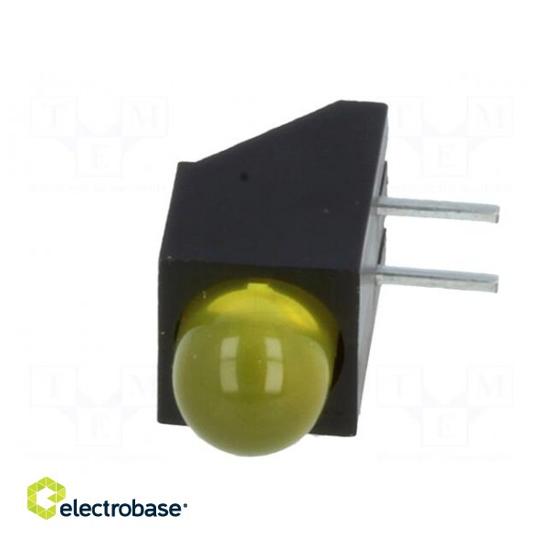 LED | in housing | yellow | 5mm | No.of diodes: 1 | 20mA | 60° | 2.1÷2.5V image 9