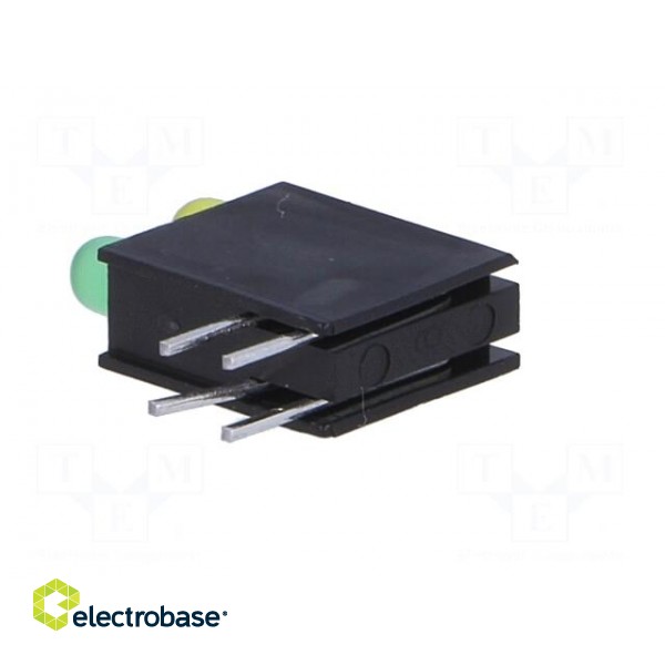 LED | in housing | yellow/green | 3mm | No.of diodes: 2 | 2mA | 40° image 5