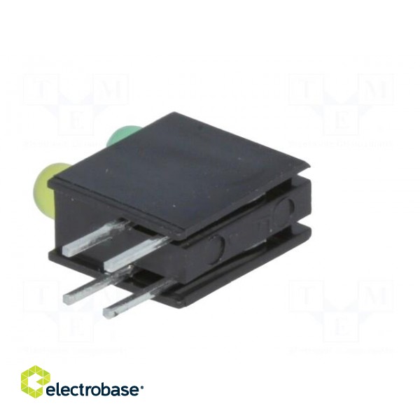 LED | in housing | yellow/green | 3mm | No.of diodes: 2 | 2mA | 40° image 6