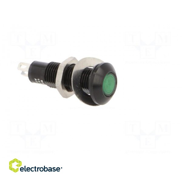 Indicator: LED | flat | green | 12÷28VDC | 12÷28VAC | Ø8.1mm | IP67 image 8