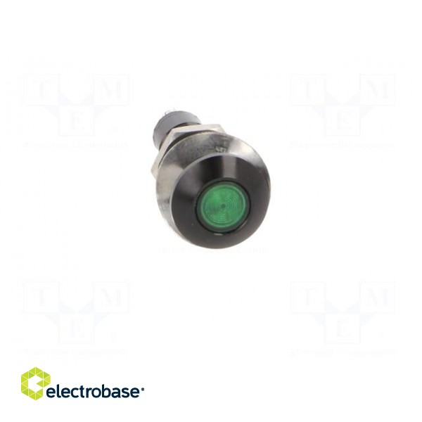 Indicator: LED | flat | green | 12÷28VDC | 12÷28VAC | Ø8.1mm | IP67 image 9