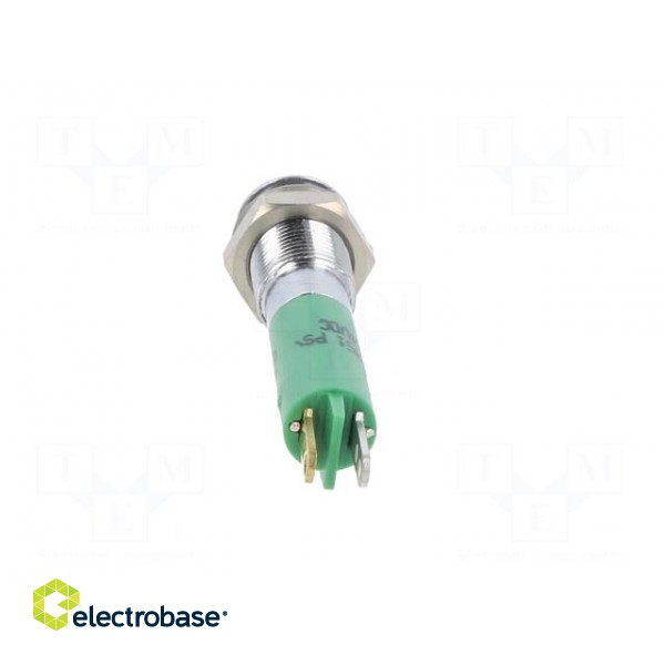 Indicator: LED | superflat | green | 24VDC | Ø6mm | IP40 | metal,plastic image 5
