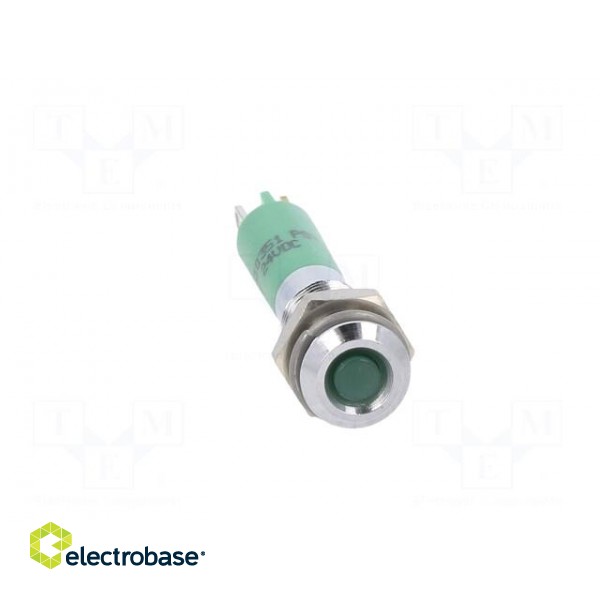 Indicator: LED | superflat | green | 24VDC | Ø6mm | IP40 | metal,plastic image 9
